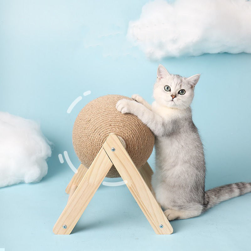 Sisal Ball Cat Claw Board