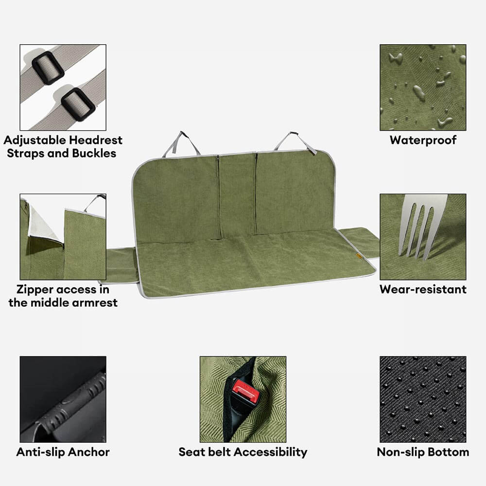 Waterproof Cozy Protector Pet Car Seat Covers