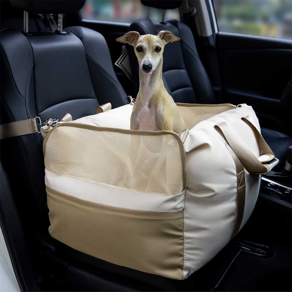 Cozy Waterproof Breathable Dog Booster Car Seat