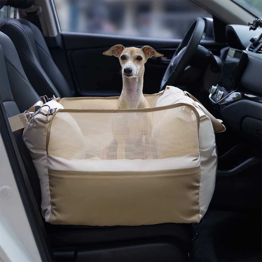 Cozy Waterproof Breathable Dog Booster Car Seat