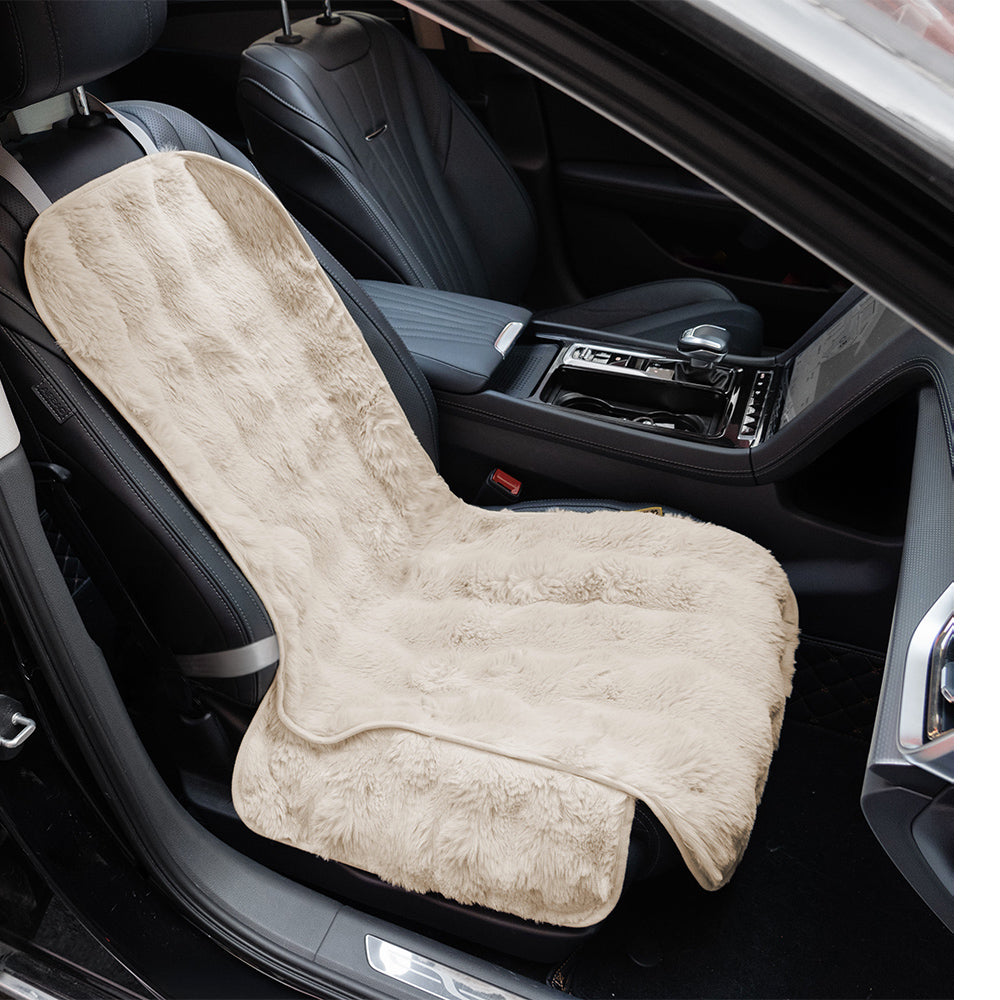 Plush Calming Car Seat Protector Cover