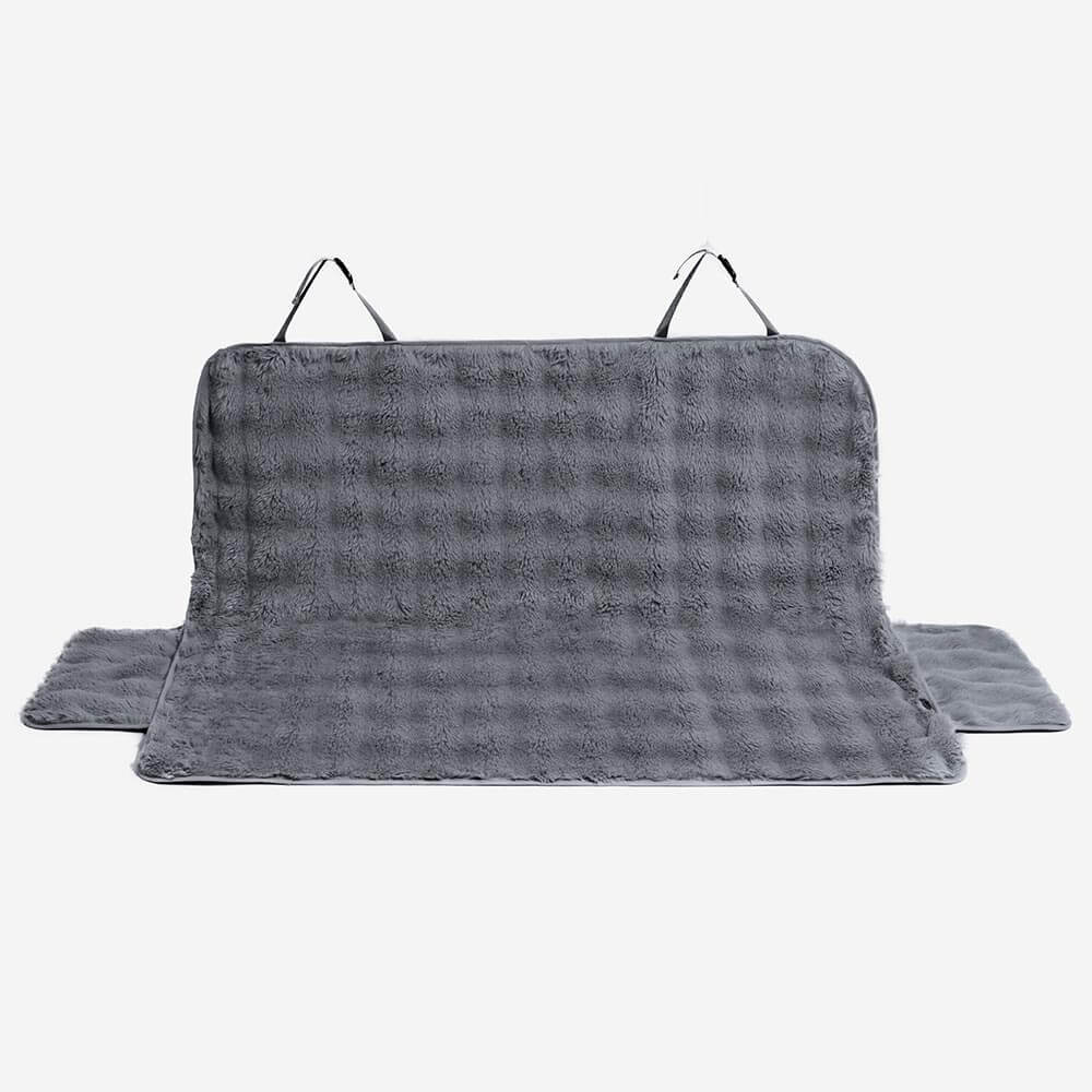 Plush Calming Car Seat Protector Cover