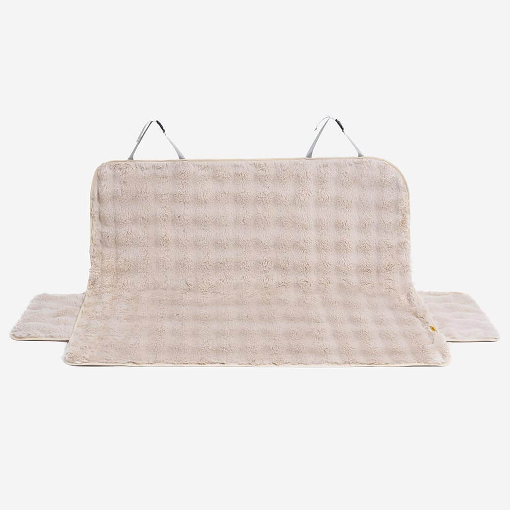 Plush Calming Car Seat Protector Cover