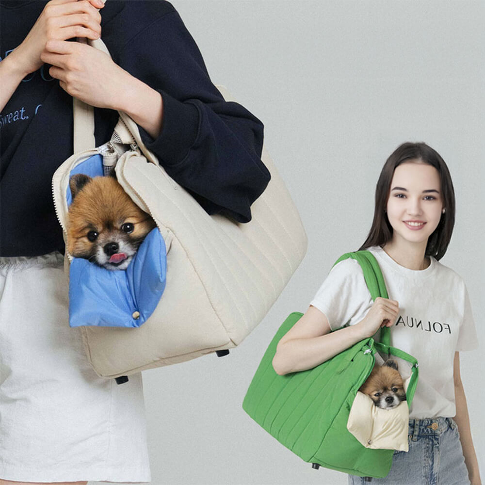 Portable Light Breathable Travel Dog & Cat Carrier Bag