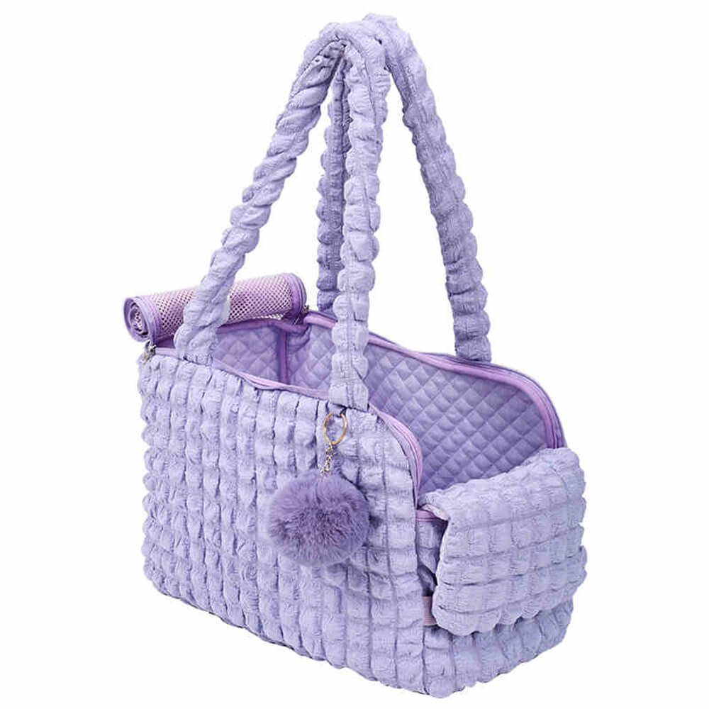 Pleaded Cozy Light Breathable Detachable Pet Carrier Bag