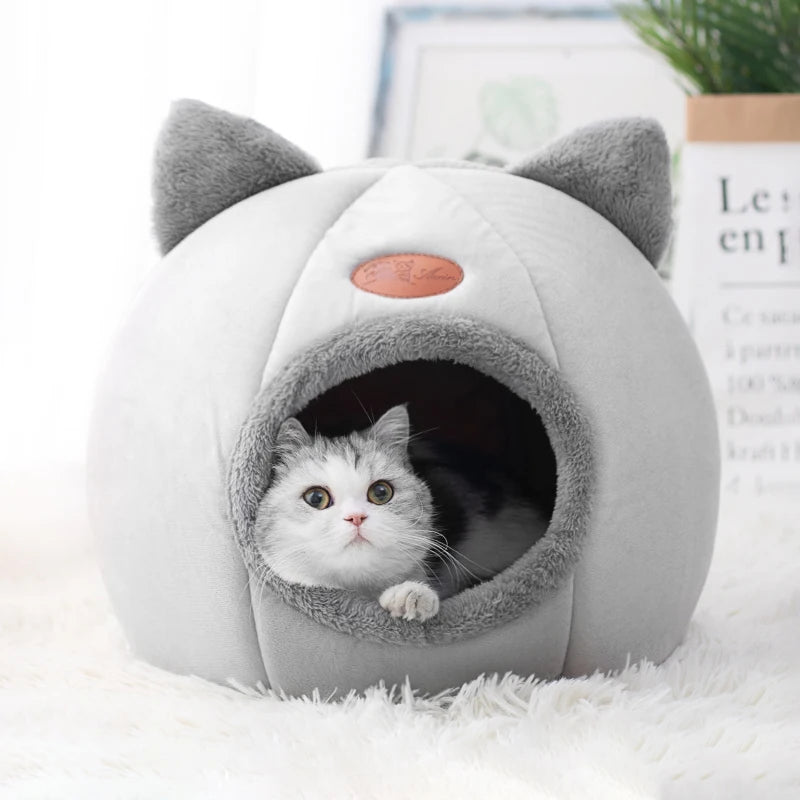 Cutesy Cat Ear Cave Bed