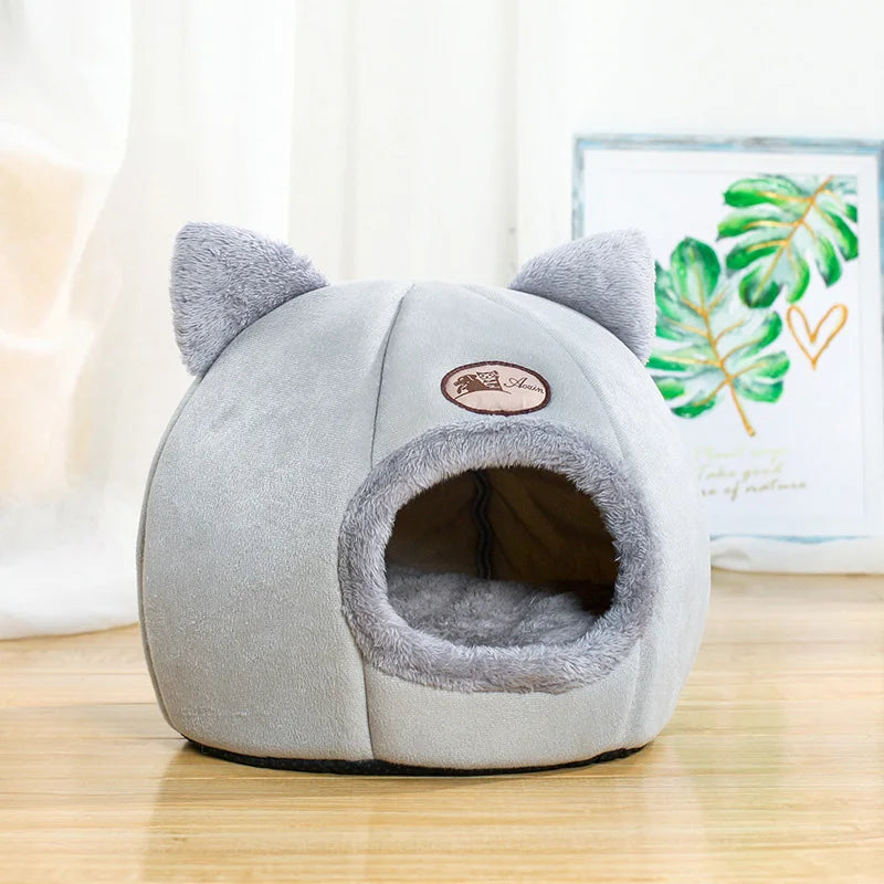 Cutesy Cat Ear Cave Bed