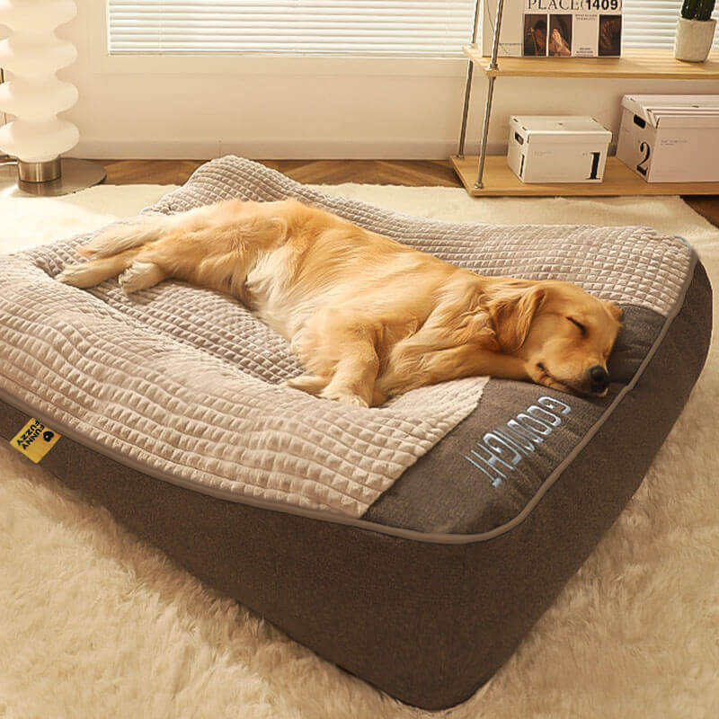 Thick Spine Protection Dog Cushion Bed