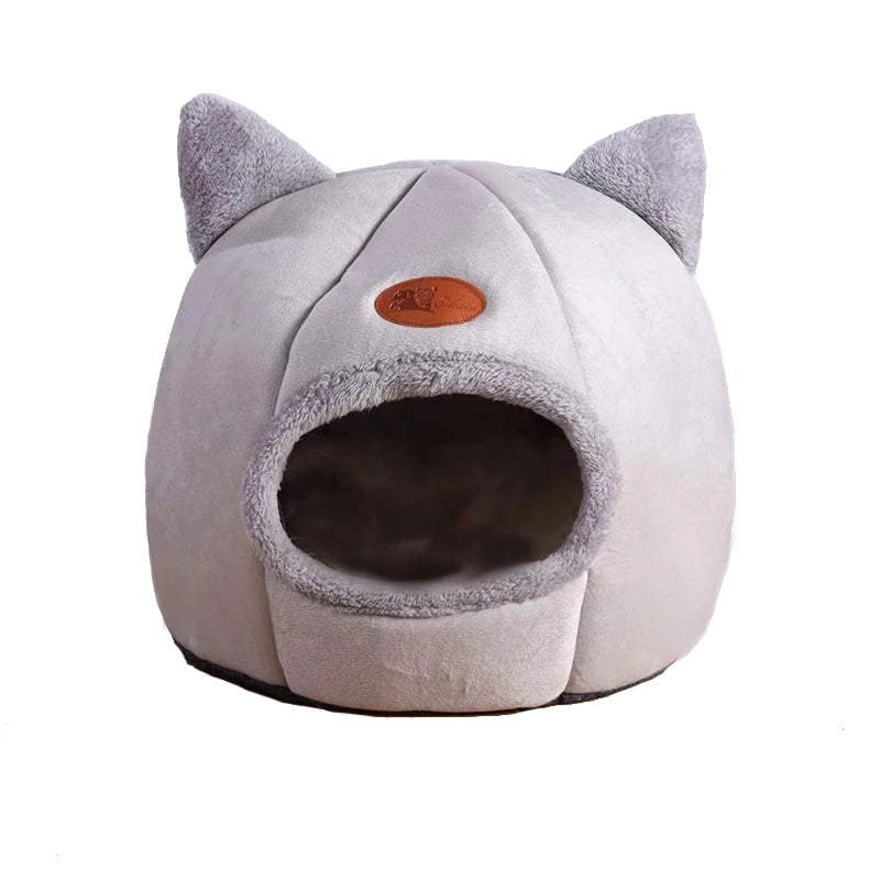 Cutesy Cat Ear Cave Bed