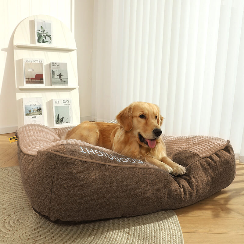 Thick Spine Protection Dog Cushion Bed