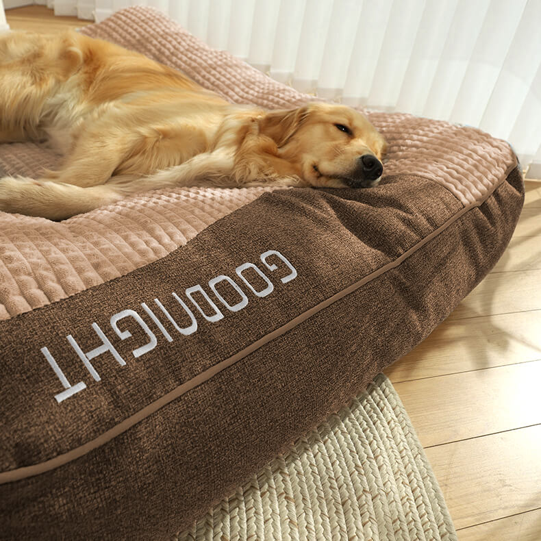 Thick Spine Protection Dog Cushion Bed