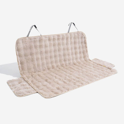 Plush Calming Car Seat Protector Cover