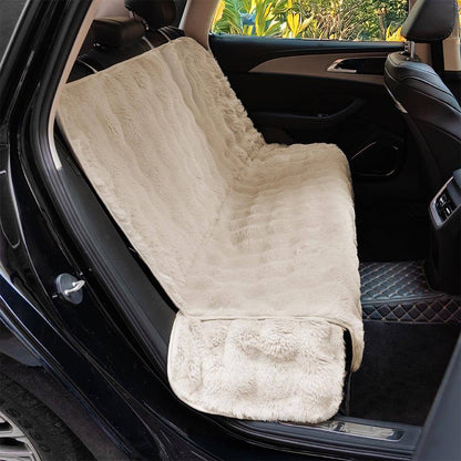 Plush Calming Car Seat Protector Cover