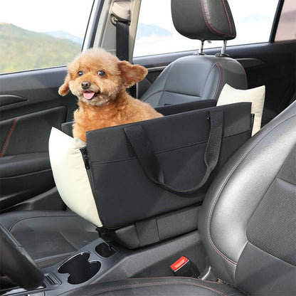 Waterproof Portable Car Console Pet Travel Carrier