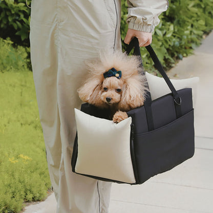 Waterproof Portable Car Console Pet Travel Carrier
