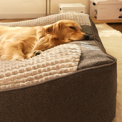 Thick Spine Protection Dog Cushion Bed