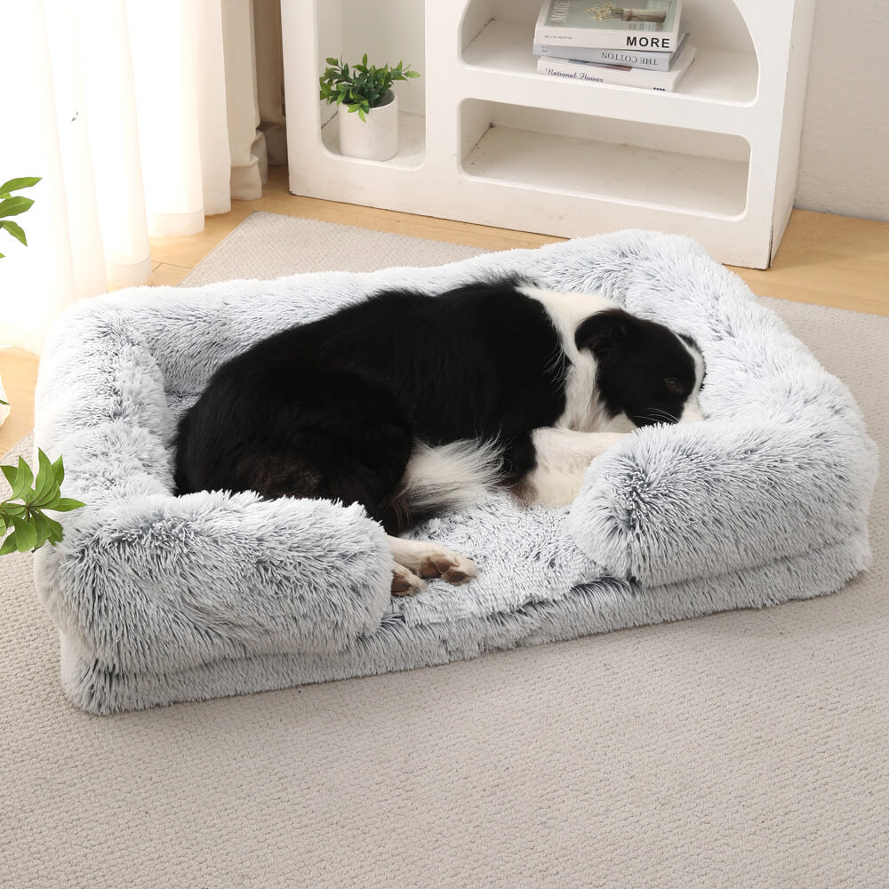 Plushy - Square Support Sleep Dog Bed