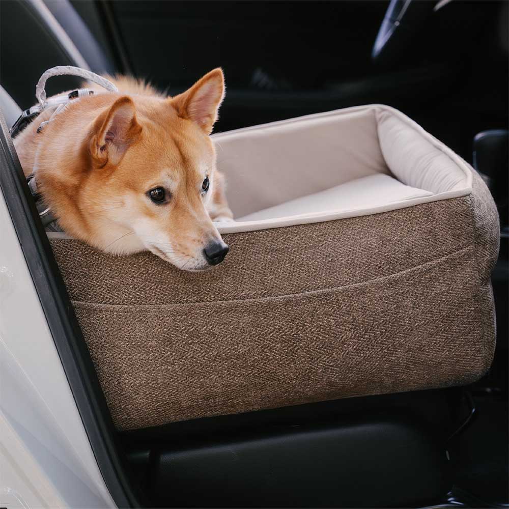 Safety Elevated Dog Car Seat Bed