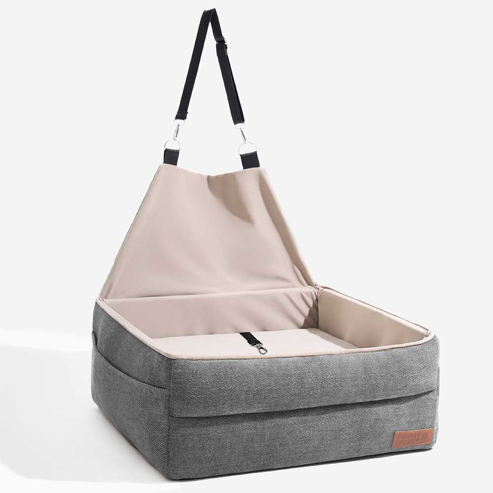 Safety Elevated Dog Car Seat Bed