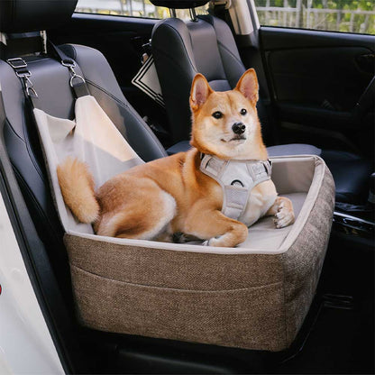 Safety Elevated Dog Car Seat Bed