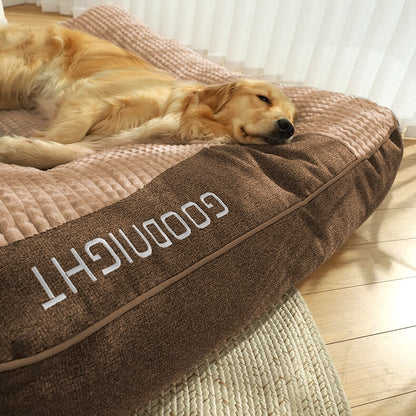 Thick Spine Protection Dog Cushion Bed