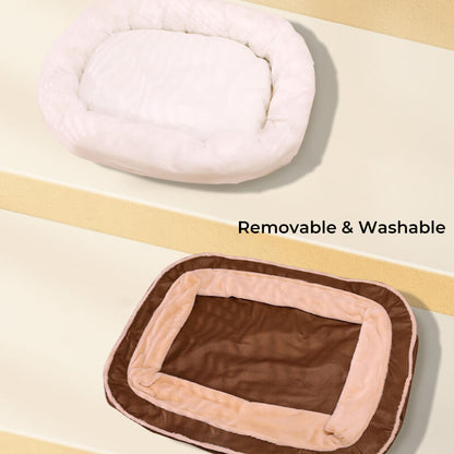 Large Cozy Deep Sleeping Dog Bed